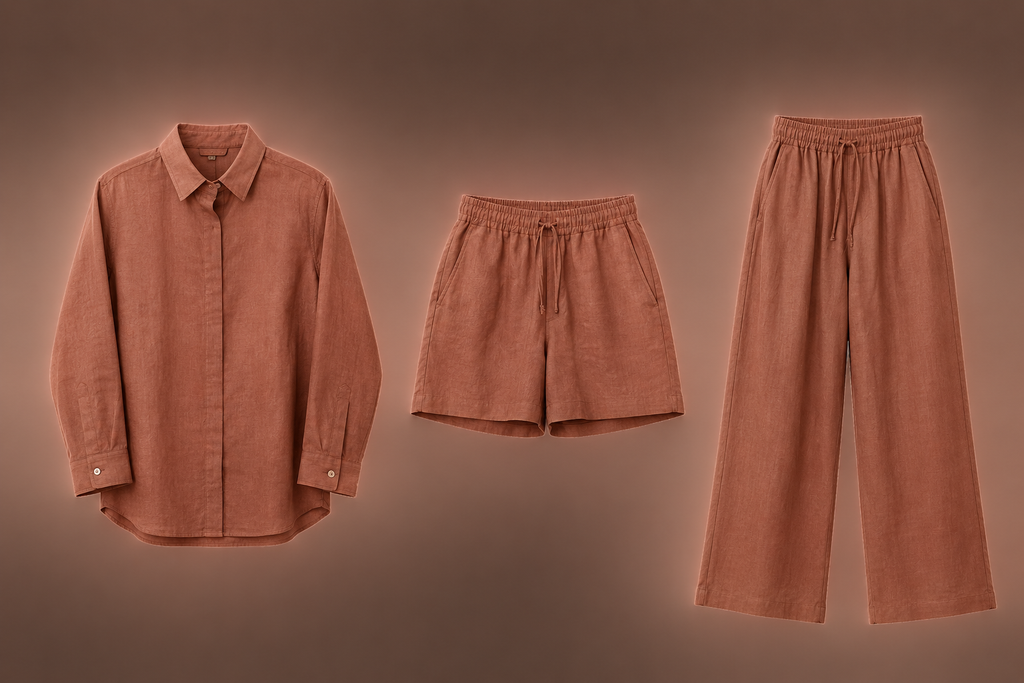 Short sleeve with trouser and shorts